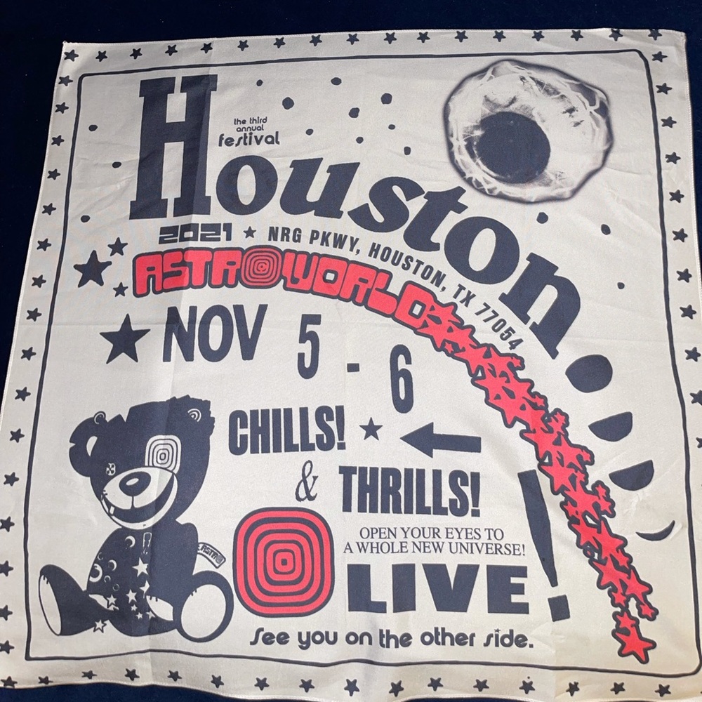 ASTROWORLD 2021 Bandana . Make offers